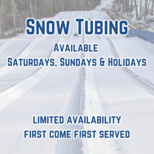 Snow Tubing- Waivers Required
