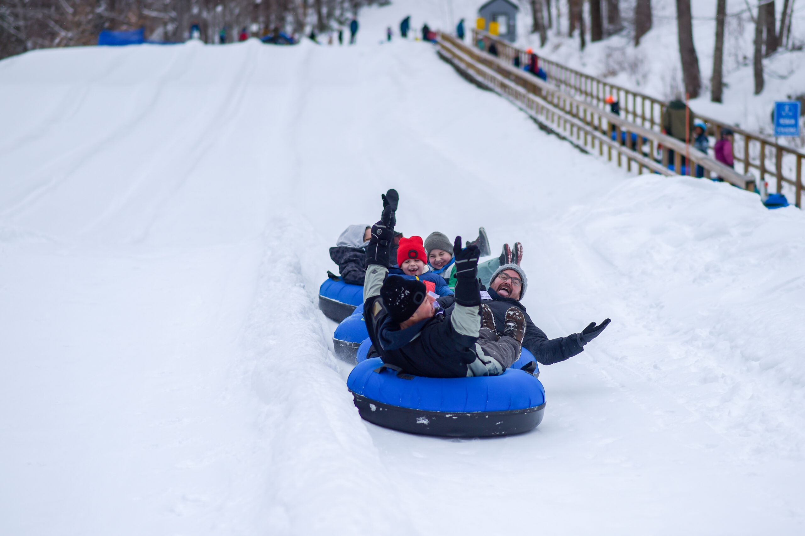 Snow tubing